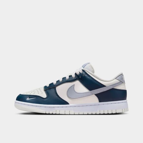 Nike Dunk Low Sail-Wolf Grey-White-Blue Womens Sz 8 US HV2390 100 Sneakers NEW - Picture 10 of 15